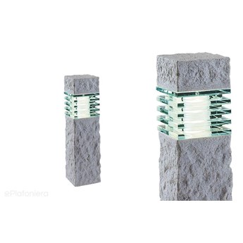 Lampa stojąca (Nepos 40cm/Titan 60cm) ogrodowa zewnętrzna IP 44 (3W, 3000K) (system 12V LED), 40cm