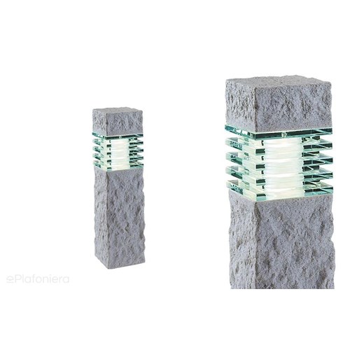 Lampa stojąca (Nepos 40cm/Titan 60cm) ogrodowa zewnętrzna IP 44 (3W, 3000K) (system 12V LED), 40cm
