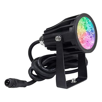 Reflektor kierunkowy, lampa ogrodowa zewnętrzna 6W, RGB+(2700K-6500K) IP 66 (system 12V LED) Pati
