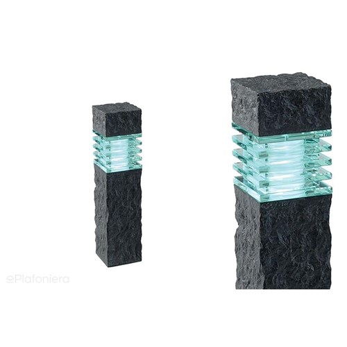 Lampa stojąca (Phobos 40cm/Kolossos 60cm) ogrodowa zewnętrzna IP 44 (1,5W, 6000K) (system 12V LED), 40cm