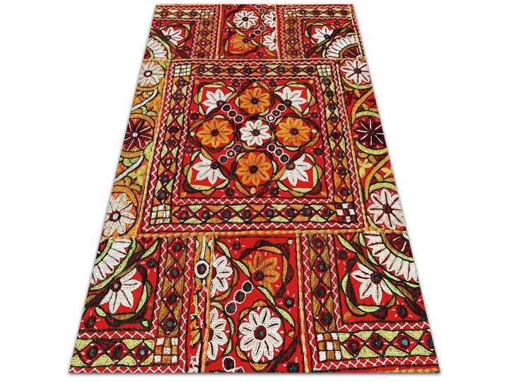 Modny winylowy dywan Turecki design 60x90 cm Syntetyk Dywany Poliester Prostokątny 80x120 cm Kategoria Dywany