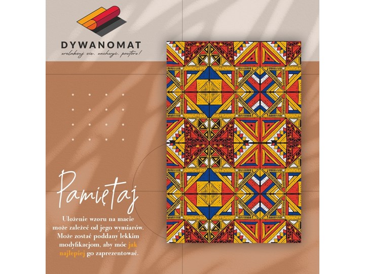 Modny winylowy dywan Kolorowe kafle 60x90 cm 80x120 cm Dywany Prostokątny Kolor Wielokolorowy