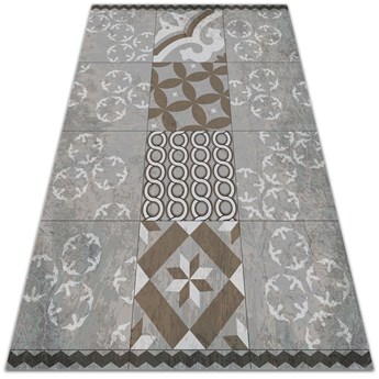 Modny winylowy dywan Ozdobne płytki 60x90 cm