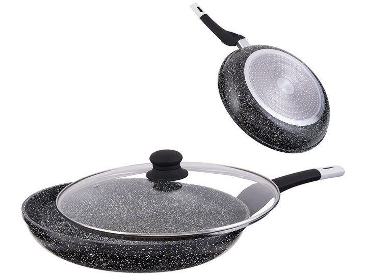 Patelnia marmurowa Hoffner Indukcyjna 16 GRANITOWA HF 3016GS | Kup teraz®