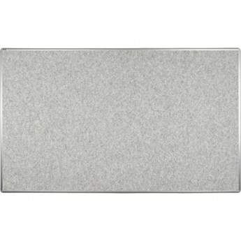 Tablica tekstylna ekoTAB w aluminiowej ramie, 200x120 cm, szara