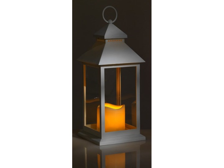 Biały lampion dekoracyjny LED odpowiedni na zewnątrz Tomasucci Lante Kategoria Świeczniki i świece