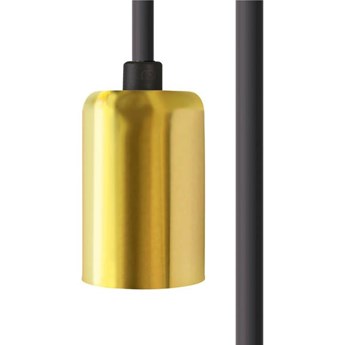 8660 Zawieszenie "CAMELEON CABLE E27 7 M BLACK/BRASS" CZARNY/ MOSIĄDZ