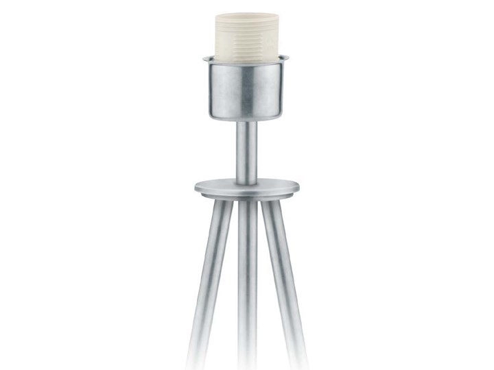 LAMPA NA STOLIK KANIS STOŻEK WELUR Wysokość 50 cm Chrom Lampa z abażurem Tkanina Stal Styl Nowoczesny Kategoria Lampy stołowe