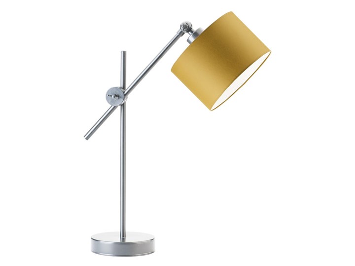 LAMPA NA STOLIK BIURKOWA SOLTE CLASSIC Lampa biurkowa Lampa z abażurem Stal Wysokość 50 cm Kategoria Lampy stołowe Kolor Żółty