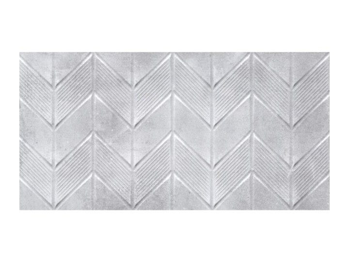 Płytka ścienna dekor CANBERRA dark grey mat zygzak 30x60 gat. I