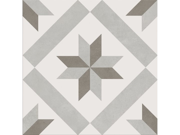 Gres szkliwiony PANEL ornament light grey 29,8x29,8 gat. I Płytki tarasowe 29,8x29,8 cm Płytki podłogowe Płytki ścienne Płytki elewacyjne Wzór Ornamenty