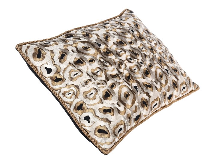 Poduszka Gold Peacock Feather 30x50cm 30x50 cm Poduszka dekoracyjna Kategoria Poduszki i poszewki dekoracyjne