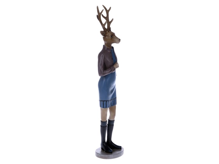 Figurka Jeleń Pani 11x7x8 cm Zwierzęta Kategoria Figury i rzeźby