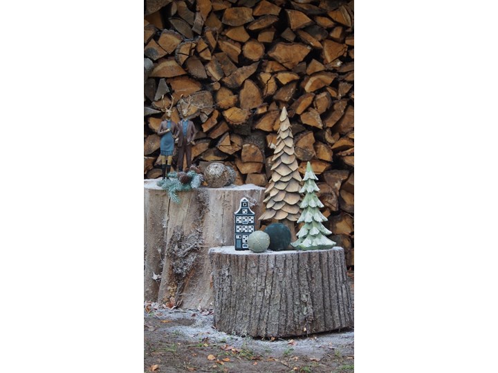 Figurka Jeleń Pani 11x7x8 cm Zwierzęta Kategoria Figury i rzeźby