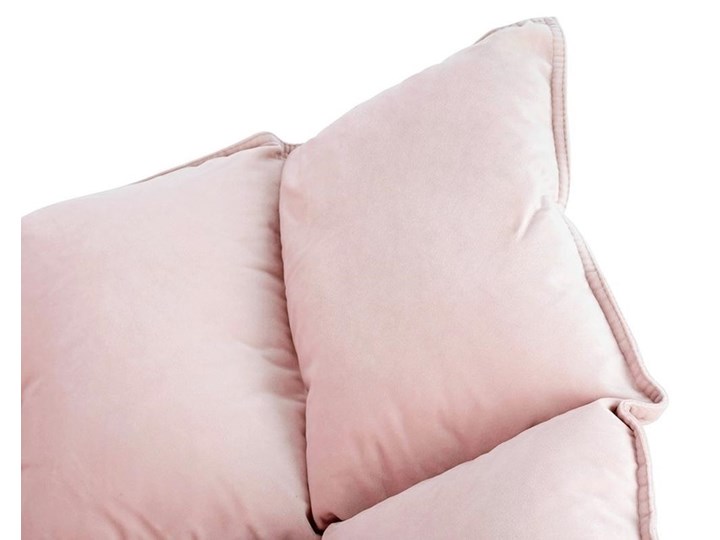 Fotel Bujany Swing Velvet Zielony Plusz Drewno Tkanina Pomieszczenie Salon