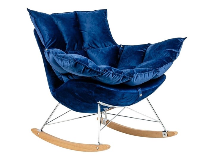 Fotel Bujany Swing Velvet Zielony Pomieszczenie Salon Drewno Plusz Tkanina Kategoria Fotele do salonu