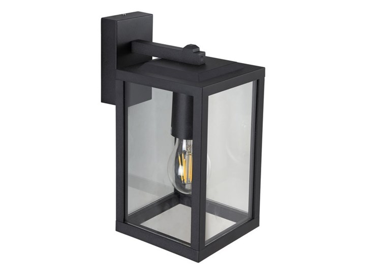 Lampa ogrodowa kinkiet elewacyjny GAIA S BLACK E27 czarny IP44 EDO777370 EDO Garden Line Kinkiet ogrodowy Kategoria Lampy ogrodowe