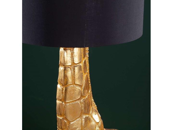 Lampa podłogowa Gold Giraffe 171cm, 40 x 50 x 171 cm Kolor Złoty Lampa z kloszem Kategoria Lampy podłogowe