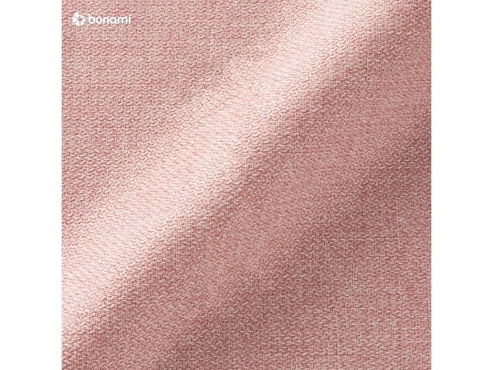 Różowa rozkładana sofa ze schowkiem Mazzini Sofas Ancolie, 215 cm Nóżki Na nóżkach Boki Z bokami