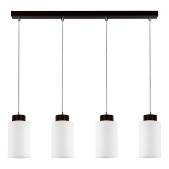 SPOTLIGHT lampa wisząca 4 punktowa drewno bukowe kolor orzech, 1720476