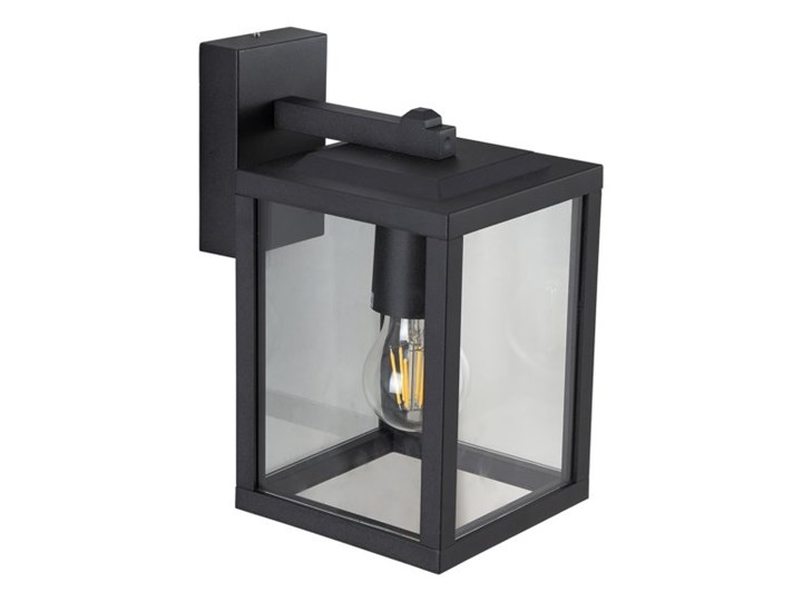 Lampa ogrodowa kinkiet elewacyjny GAIA S BLACK E27 czarny IP44 EDO777370 EDO Garden Line