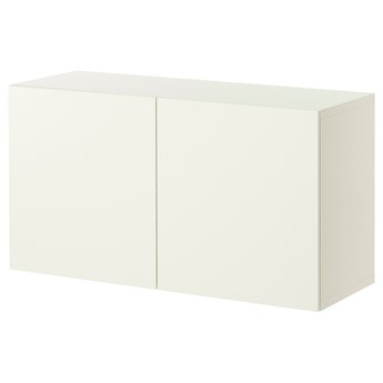 IKEA BESTÅ Szafka z drzwiczkami, Biały/Lappviken biały, 120x42x64 cm