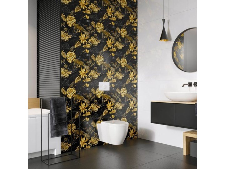 Dekor Beano Ceramstic 60 x 60 cm arbo 60x60 cm Płytka dekoracyjna Płytki ścienne Płytki podłogowe Płytki kuchenne Kwadrat Kolor Żółty