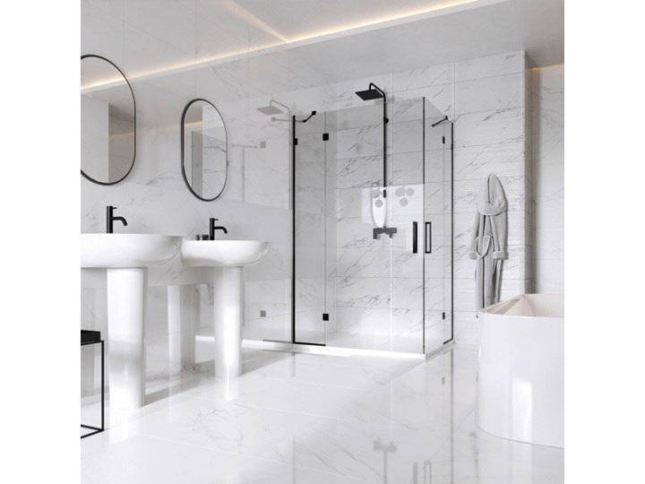 Gres Lomero Ceramstic 60 x 60 cm biały polerowany 1,44 m2 Płytki podłogowe Kategoria Płytki Kwadrat 60x60 cm Powierzchnia Polerowana