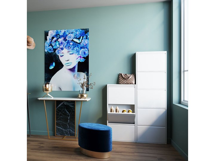 Szafka na buty Caruso MO 50x170 cm biała Metal Stal Kolor Biały Kategoria Szafki i regały