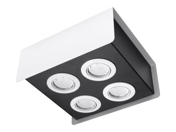 Oprawa natynkowa STEREO 4 biała/czarna SL.0408 SOLLUX SL.0408 | SPRAWDŹ RABAT W KOSZYKU ! Oprawa led Oprawa stropowa Kolor Biały Kolor Czarny