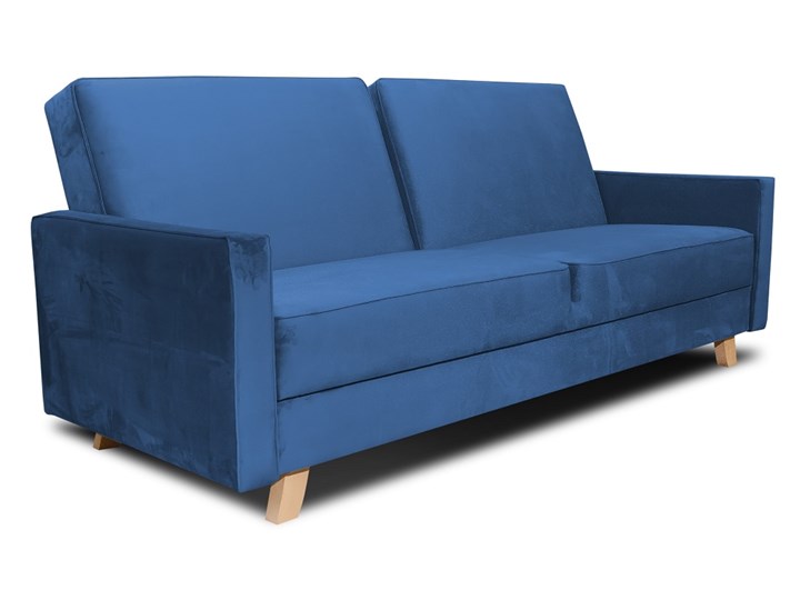 Wersalka COMET Blue Typ Gładkie Głębokość 95 cm Szerokość 120 cm Rozkładanie Rozkładana