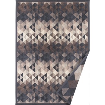 Szary dwustronny dywan Narma Kiva, 80x250 cm