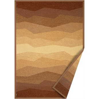 Brązowy dwustronny dywan Narma Merise, 80x250 cm