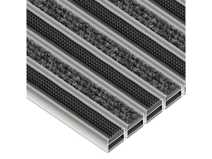 Clean Ryps - Rubber 50 x 80 cm - wycieraczka Kategoria Wycieraczki Kolor Czarny