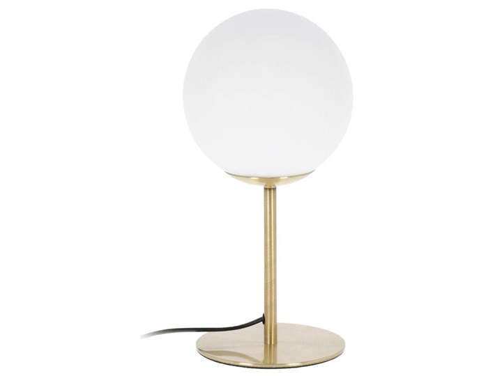 Lampa stolowa Mahala ze stali i szkla matowego Lampa z kloszem Kategoria Lampy stołowe Kolor Szary