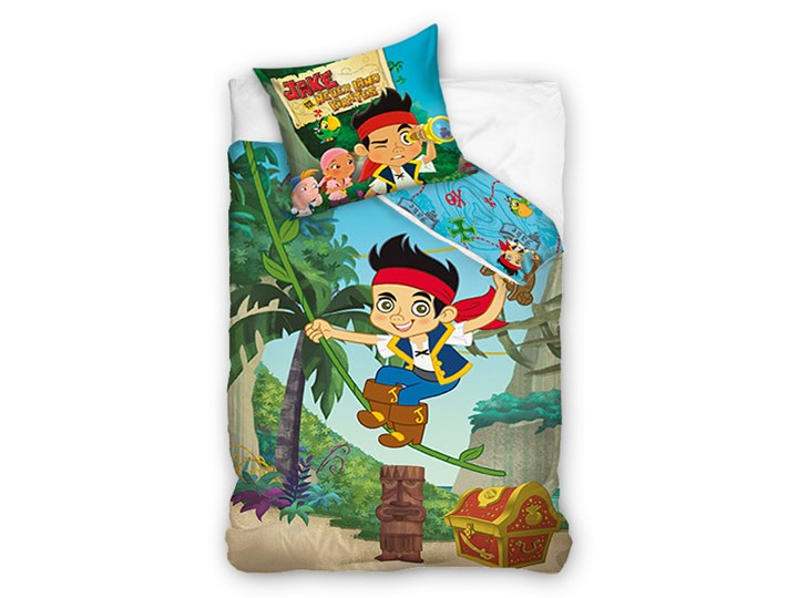 Pościel komplet 100x135 cm Jake i Piraci Bawełna Flanela Kategoria Komplety pościeli