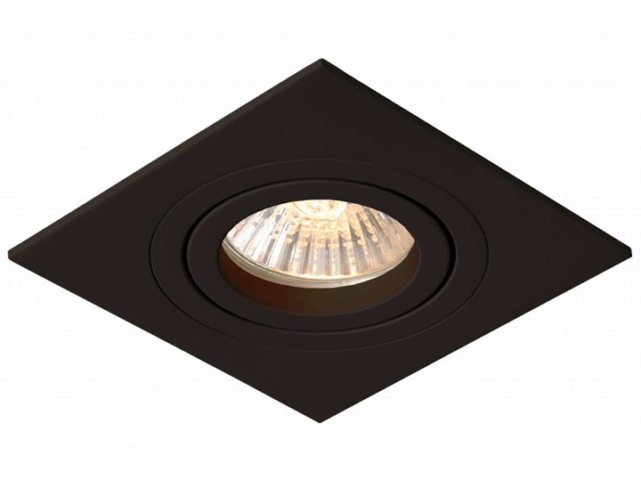 Wpuszczana LAMPA sufitowa METIS LP-2780/1RS BK Light Prestige kwadratowa OPRAWA metalowy WPUST regul ...