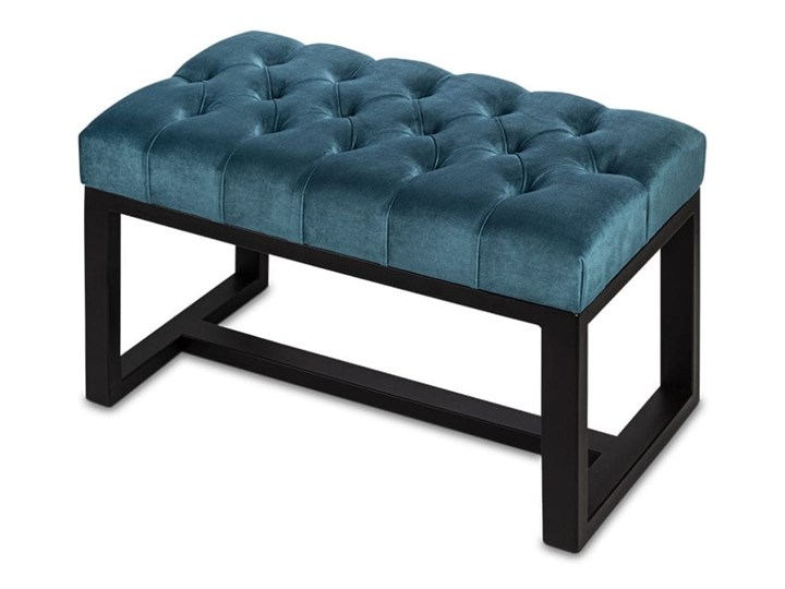 Ławka Pikowana Industrialna FUSION LOREN - LOFT Materiał obicia Tkanina Pomieszczenie Salon