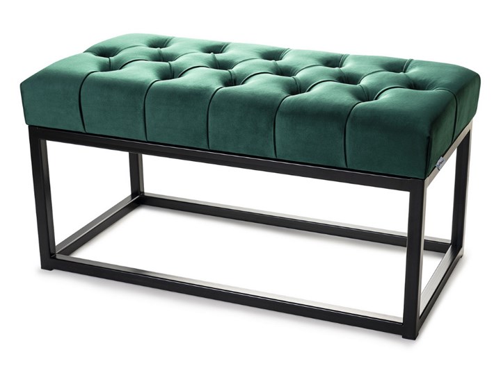 ŁAWKA pikowana INDUSTRIALNA Classic Velvet - LOFT Pomieszczenie Garderoba