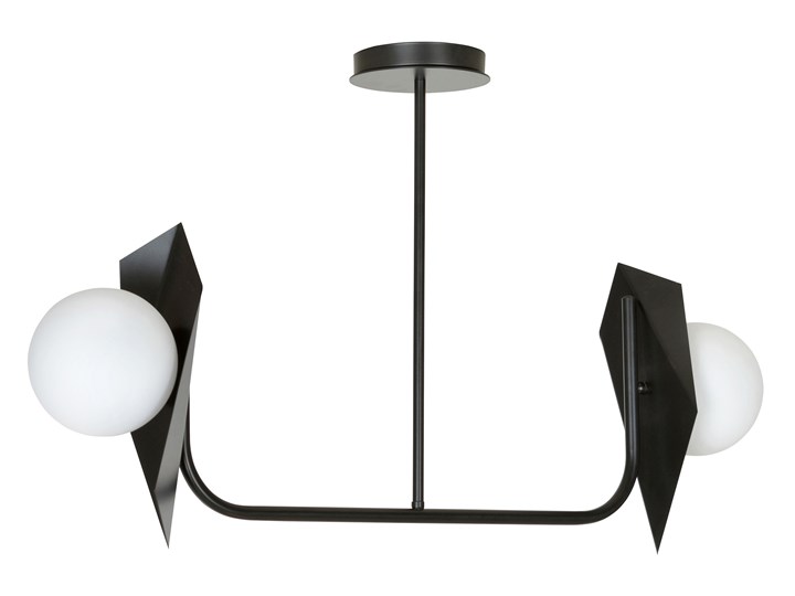 THORD 2 BLACK 1026/2 lampa sufitowa loft oryginalny DESIGN czarna klosze