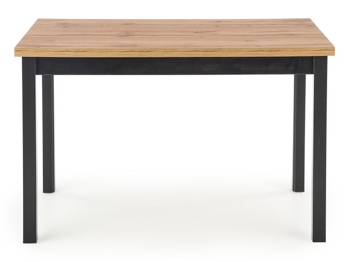 Nierozkładany stół w stylu industrialnym Cobalt Wysokość 120 cm Długość 120 cm Kolor Beżowy Metal Szerokość 120 cm Wysokość 77 cm Drewno Kształt blatu Prostokątny
