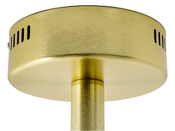 Lampa wisząca ASTRO złota - aluminium, szkło Funkcje Brak dodatkowych funkcji Lampa z kloszem Kolor Złoty
