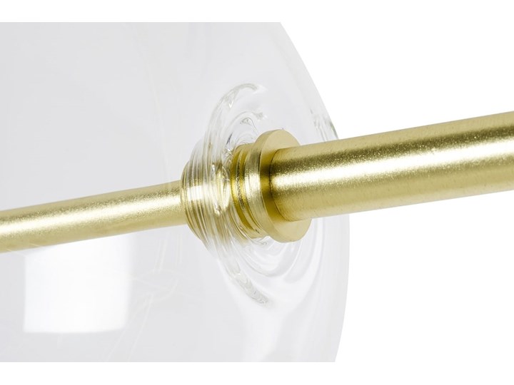 Lampa wisząca ASTRO złota - aluminium, szkło Lampa z kloszem Funkcje Brak dodatkowych funkcji