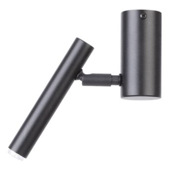 Lampa sufitowa plafon SOPEL 1 PL KRÓTKI czarny 33159