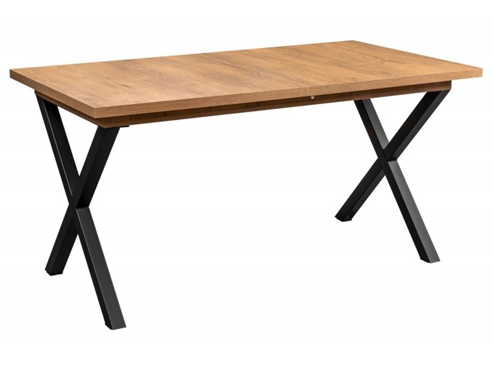 Zestaw LOFT Stół z Krzesłami do Salonu 190/150x80 Kolor Brązowy