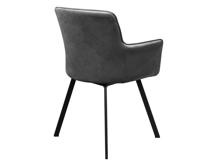 Zestaw LOFT Stół + Szare Krzesła do Salonu 150x80 Kategoria Stoły z krzesłami Kolor Brązowy
