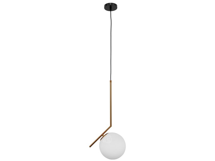Lampa wisząca PELOTA E27 złoty biały EDO777202 EDO Tkanina Lampa inspirowana Lampa z kloszem Stal Szkło Metal Ilość źródeł światła 1 źródło