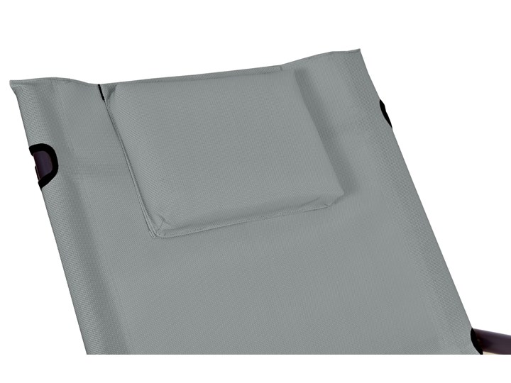 LeŻak Fotel Ogrodowy Bujany Syriusz Grey Metal Bujane Kolor Szary Styl Nowoczesny