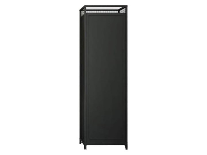 Meble loftowe LOV - szafa LOV7a Stal Wysokość 220 cm Szerokość 66 cm Metal Głębokość 44,5 cm Lustro