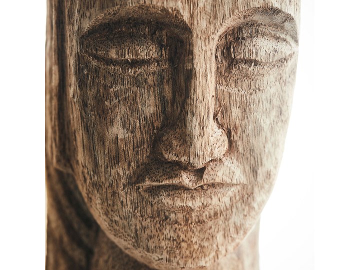 RZEŹBA DZIEŁO SZTUKI MINDFUL NATURAL HOUSE DOCTOR Drewno Marmur Kategoria Figury i rzeźby Kolor Brązowy